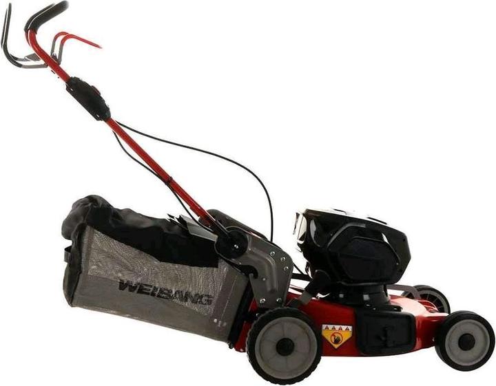 Actual product image Weibang AkkuRasenmäher mit Radantrieb (Rechargeable battery operated)