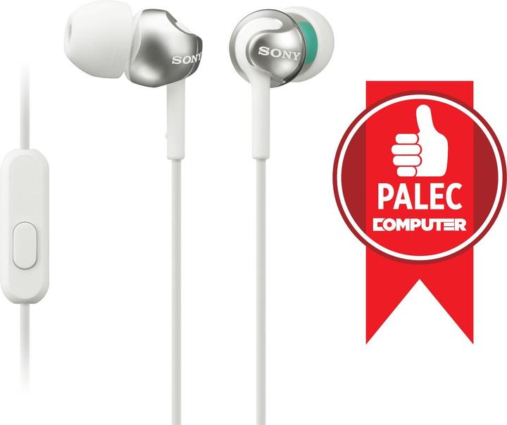 Actual product image Sony Mdr-Ex110ap (No noise cancellation, Cable)