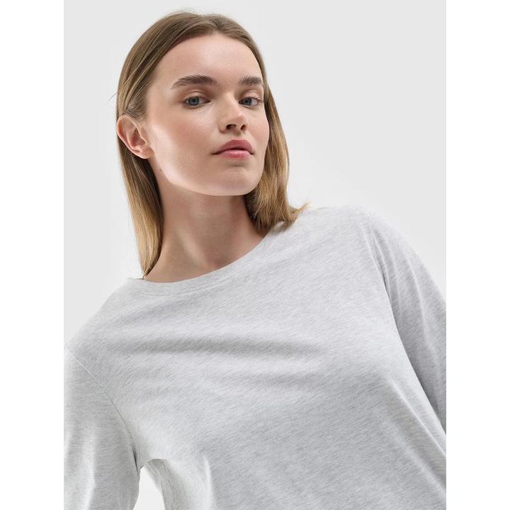 Immagine prodotto 4F Damen Oversize-Langarmshirt aus glattem Material (XS)