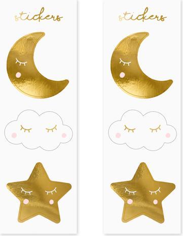 Produktbild Partydeco Bonbontüte - Little Star (6 Stk) (6 Stück)