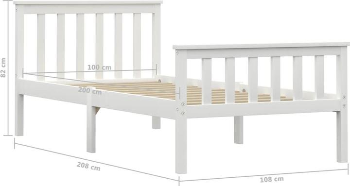 Image du produit vidaXL Bettgestell (160 x 200 cm)