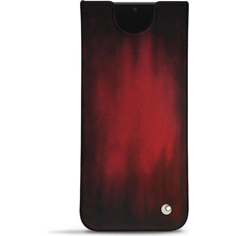 Noreve Lederschutzhülle (Samsung Galaxy S21), Smartphone Hülle, Rot