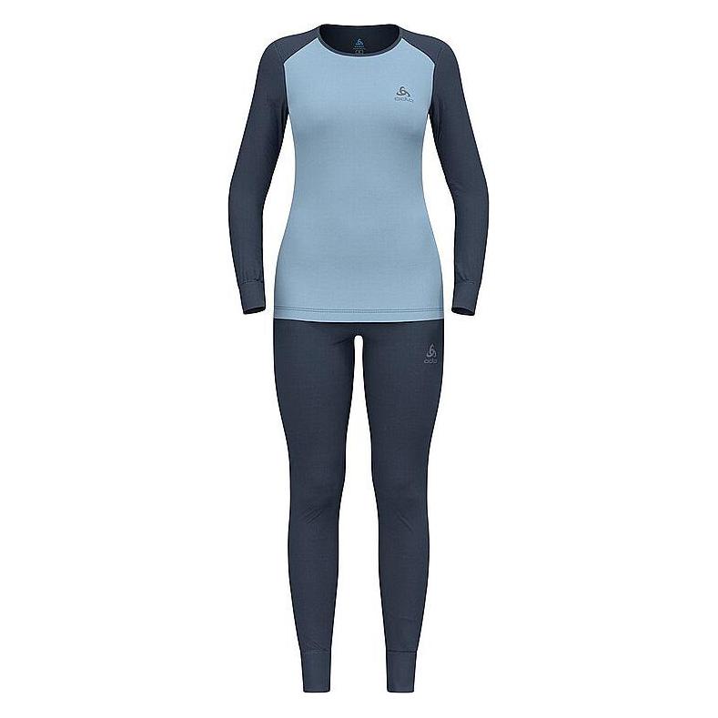 Odlo, Damen, Funktionsshirt, Active Warm Set (Xl), Blau, Xl