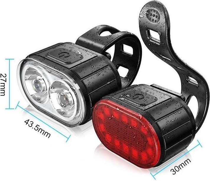 Image du produit Vitelli Kit d'éclairage vélo LED Requin