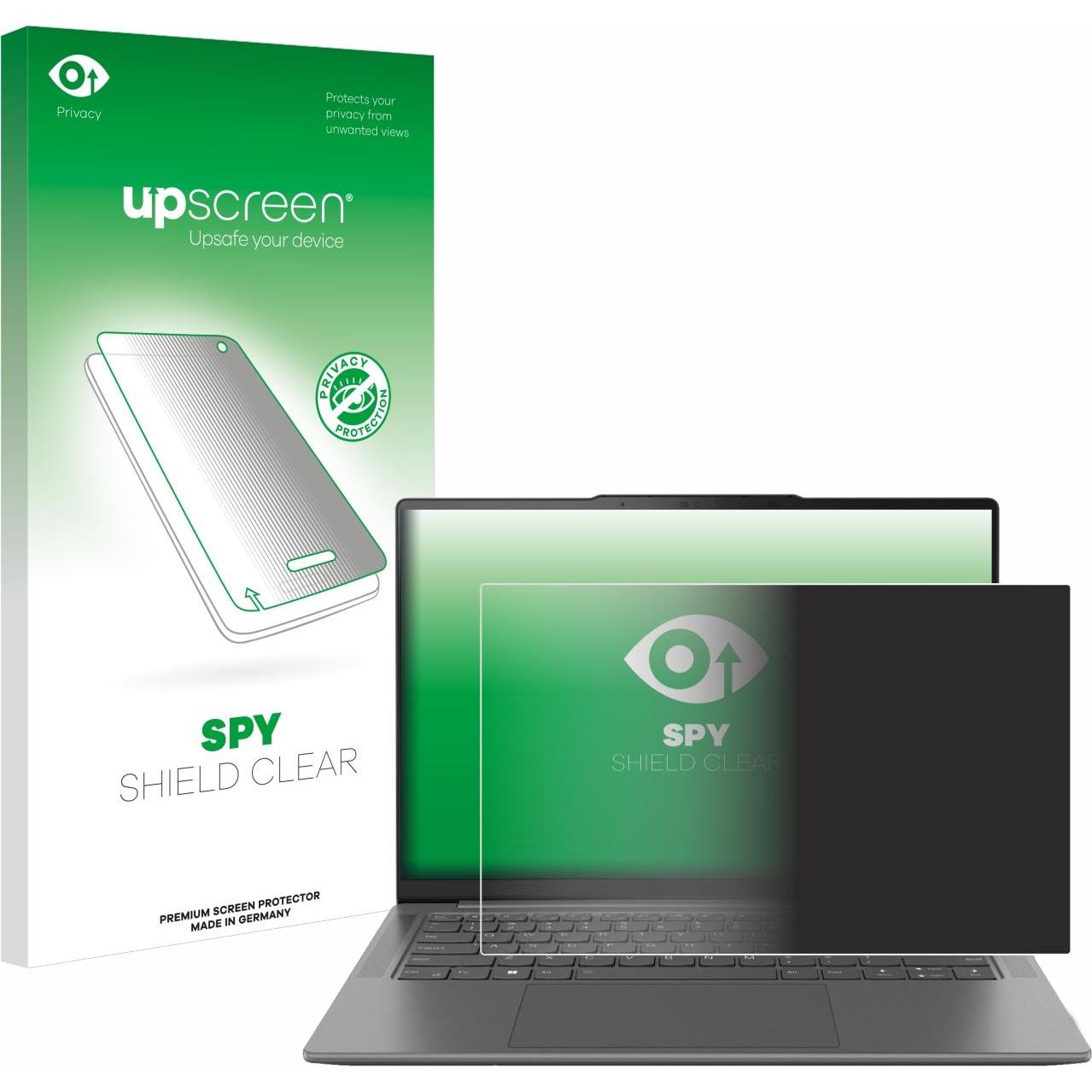 Thumbnail - upscreen Spy Shield Blickschutzfolie (14.50", 16 : 10), Notebook Schutzfolie