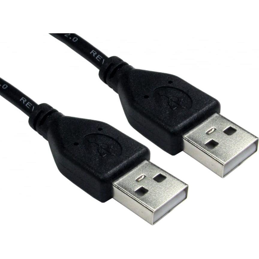 Cables Direct CDL 1.8MTR USB 2.0 A MALE - A M (1.80 m), USB Kabel