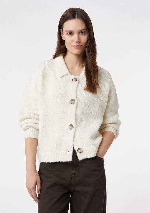 Produktbild Comma Strickjacke Grobstrick-Cardigan aus Alpaka-Wollmix (M)
