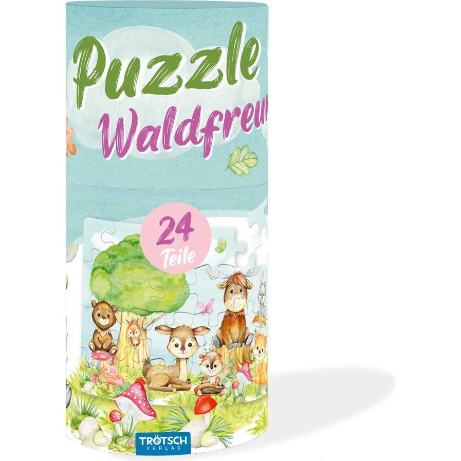 Trötsch Puzzle Waldfreunde (24 Teile)