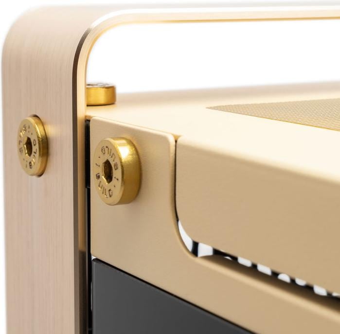 Actual product image In Win InWin DUBILI Full Tower - gold (Mini-ITX, mATX, E-ATX, ATX)