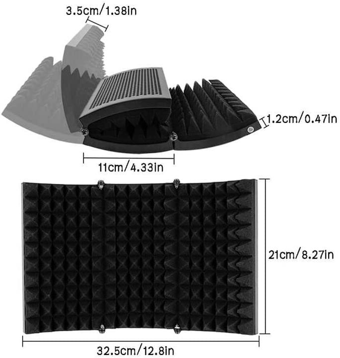 Produktbild Locisne Mikrofon-Isolationsschild