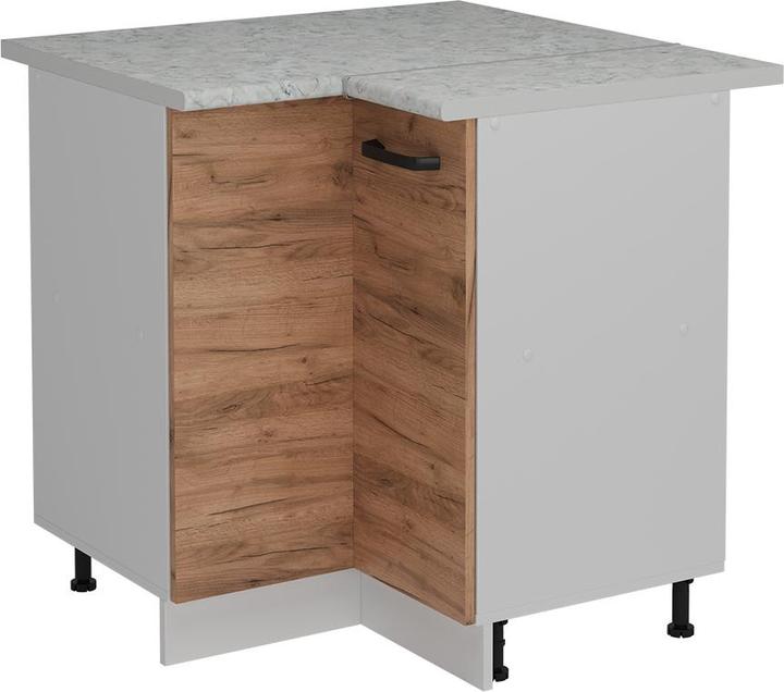 Goldkraft Eiche, Marble-Weiss, Weiss