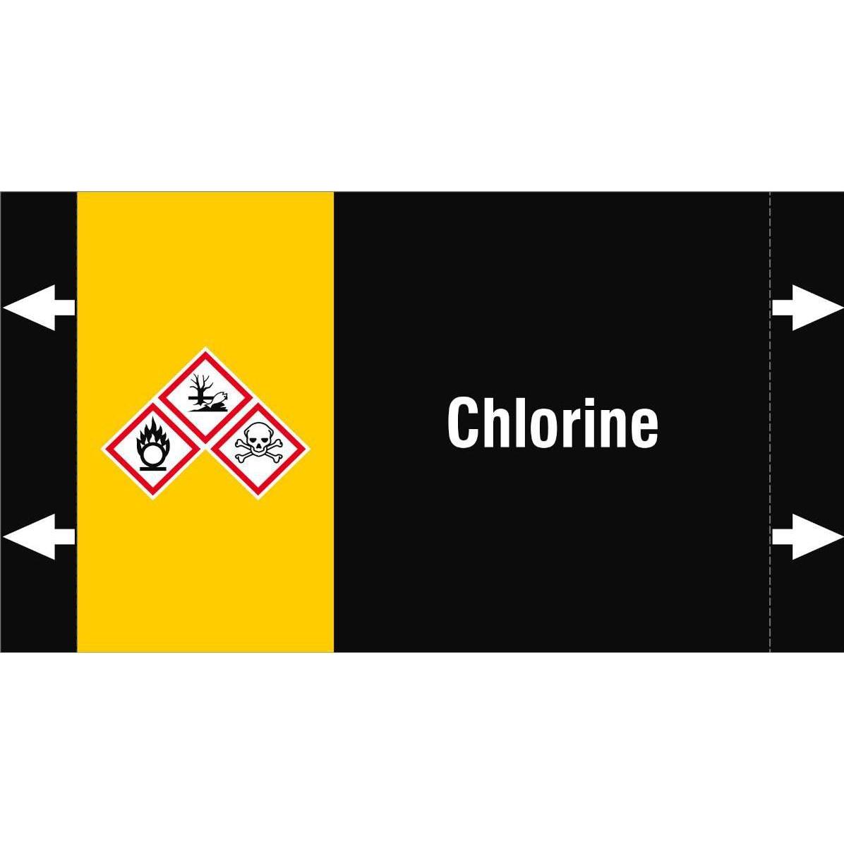 Brady, Etiketten, ISO 20560 Pipe Markers -