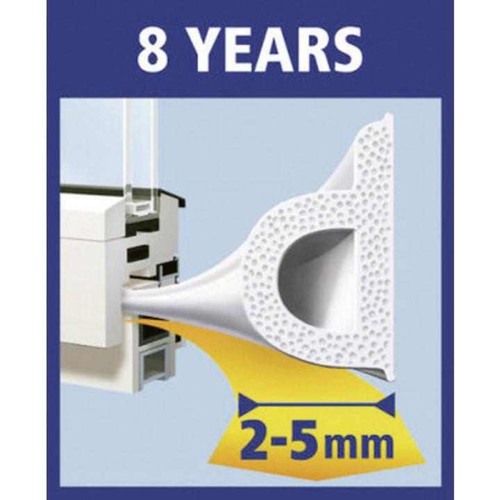 Image du produit tesa tesamoll CLASSIC Profilé P Joint de fenêtre, joint en caoutchouc pour l'isolation
