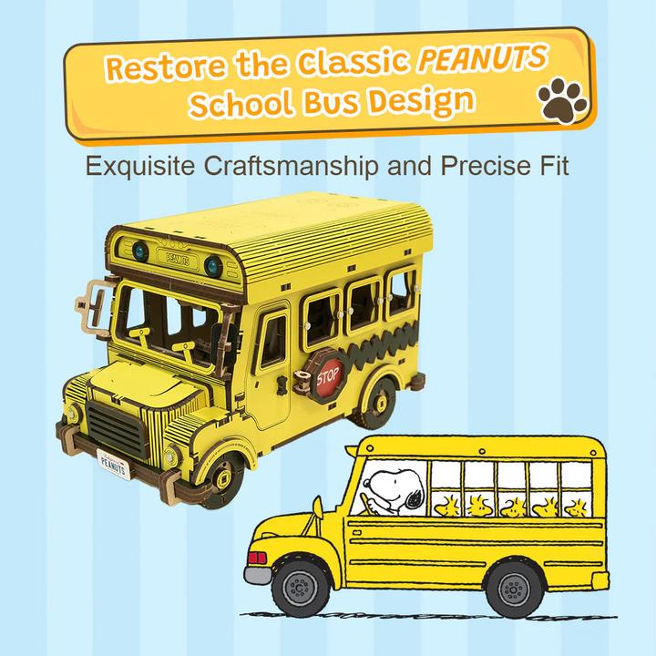 Immagine prodotto Pantasy Die Peanuts Puremind Bauset School Bus