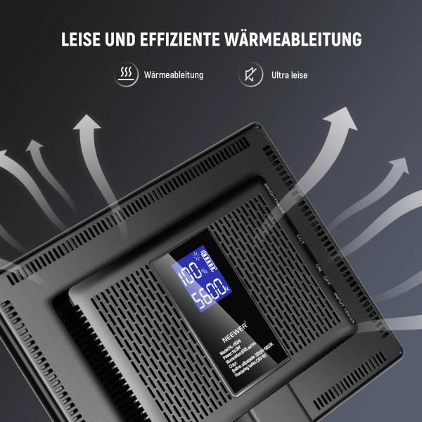 Produktbild Neewer Dauerlicht NL192AI LED Flächenleuchte (Flächenleuchte, Videoleuchte)