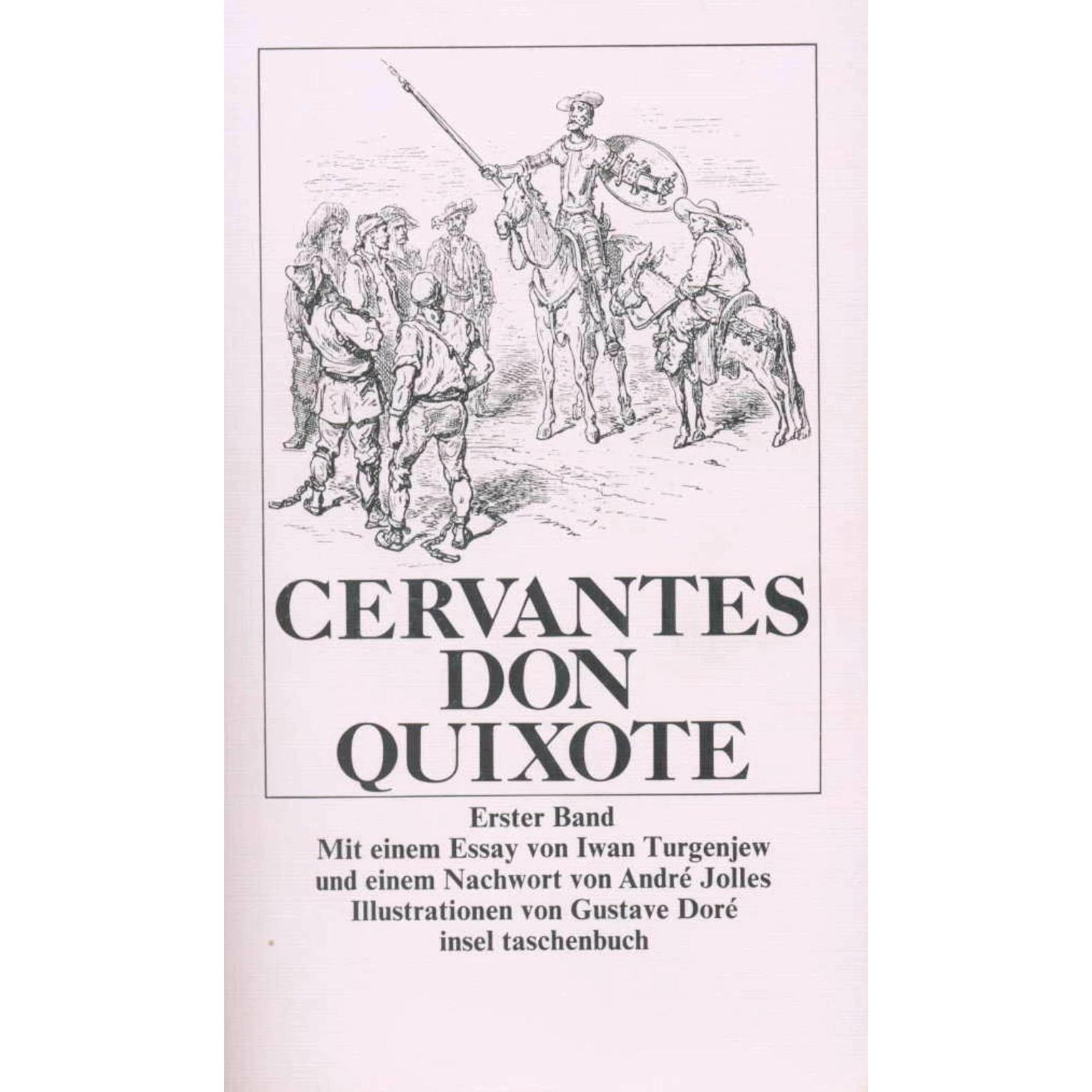 Der scharfsinnige Ritter Don Quixote von der Mancha, Belletristik von Miguel de Cervantes Saavedra