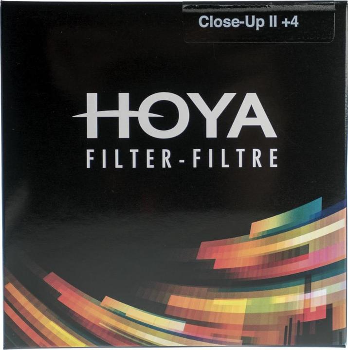 Actual product image Hoya CLOSE-UP +4 HMC IN SQ.CASE 72 MM (72 mm, Close-up lens)