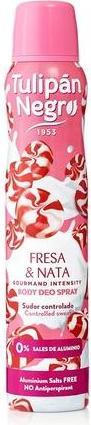 Produktbild Tulipan Negro Tulipa n Negro Erdbeere und Sahne Deodorant Spray 200ml (Spray, 200 ml)