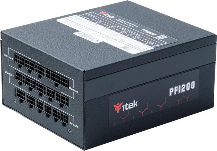 Actual product image Itek PF1200 EVO Computer Power Supply 1200 W 24-pin ATX Black (1200 W)