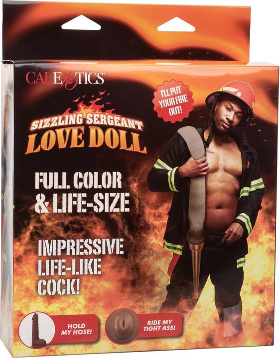 Actual product image CalExotics Szizzling Sergant Love Doll
