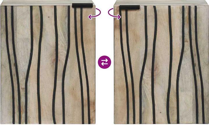 Image du produit vidaXL Badezimmerschrank (33.50 x 33.50 x 48 cm)