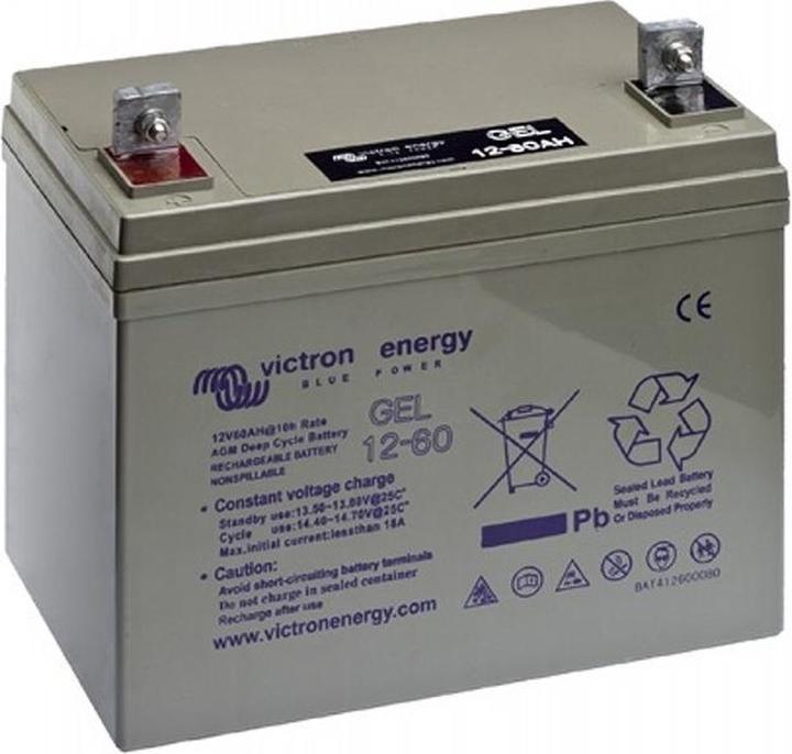 Actual product image Victron Energy Gel Batterie (12 V, 60 Ah)