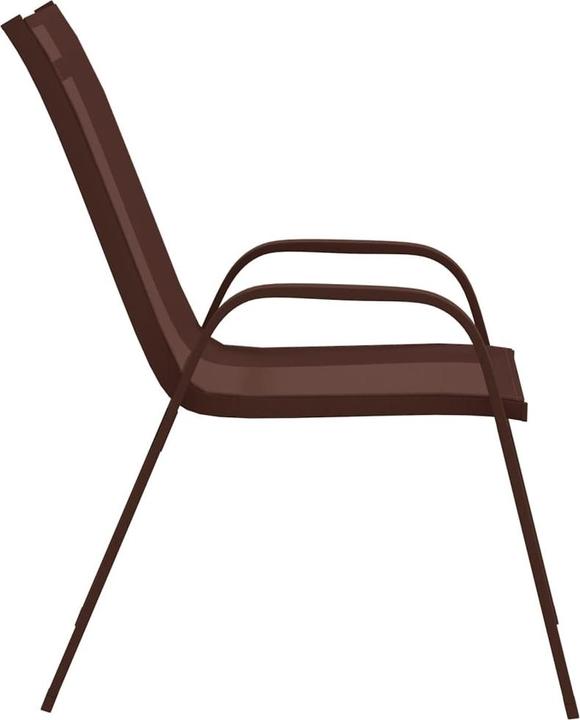 Produktbild vidaXL stapelbarer Gartenstuhl