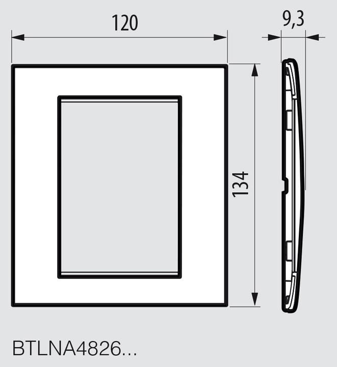 Produktbild Bticino BTLNA4826RK