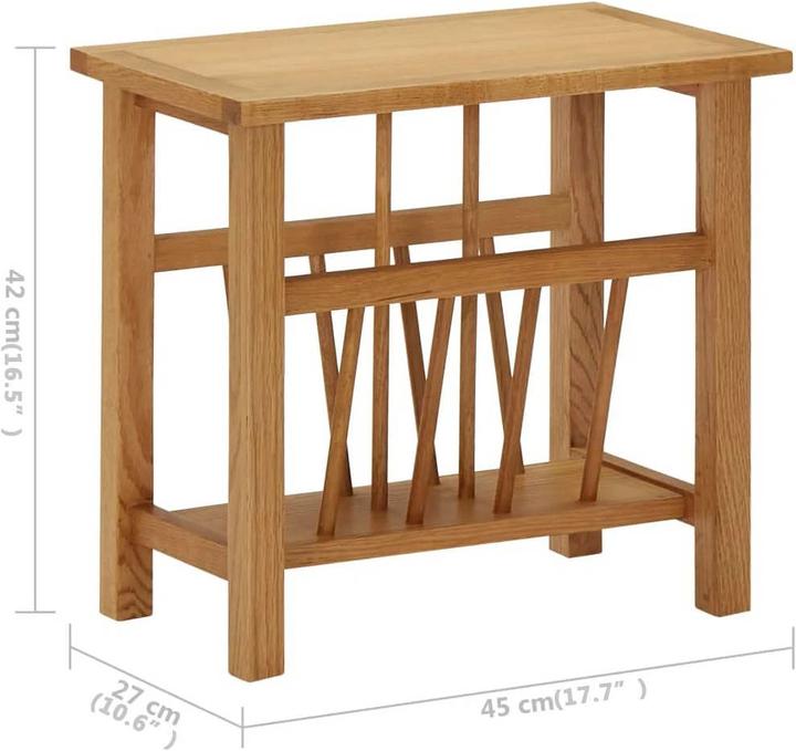 Image du produit vidaXL Zeitungstisch (45 x 27 x 42 cm)