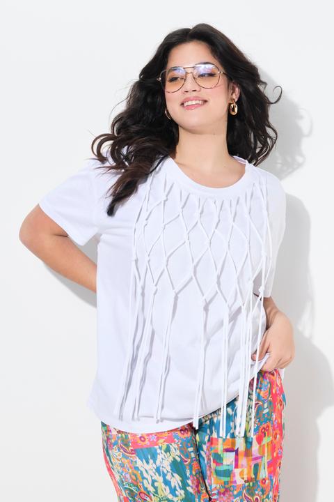 Immagine prodotto Angel of Style T-Shirt, Boxy Fit, Knotenfransen (48)
