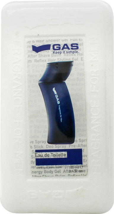 Actual product image Gas Keep It Simple. Eau de Toilette Spray 100 ml (Eau de toilette, 100 ml)