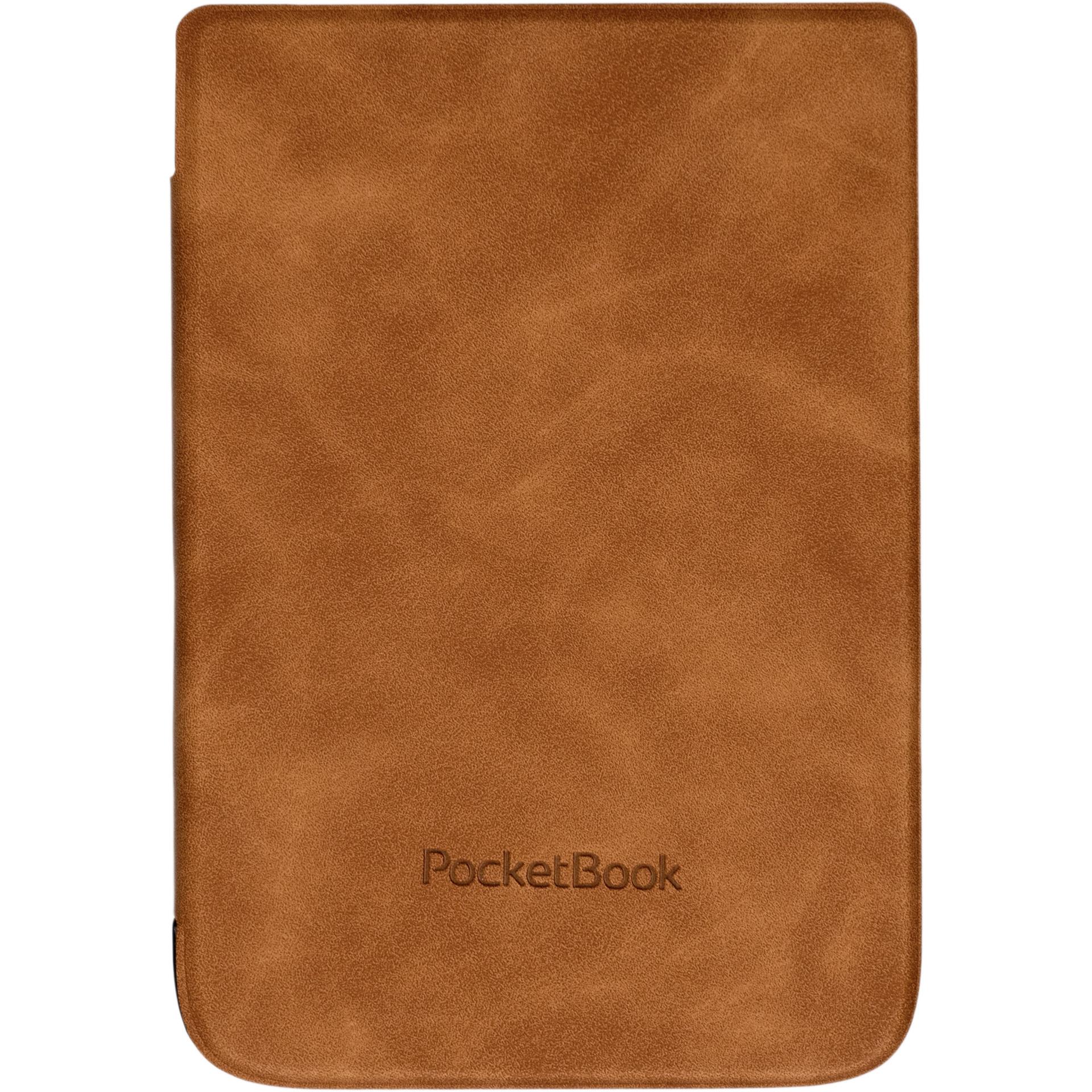 PocketBook Original Cover (Touch Lux 4, Basic Lux 2, Touch HD 3, Touch Lux 5, Color, Basic 4), eReader Zubehör, Braun