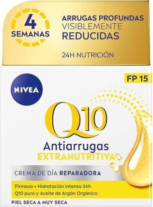 Image du produit NIVEA Q10+ POWER anti-arrugas+extra nutritivo SPF15 50 ml (50 ml, Crème de jour, SPF 15)