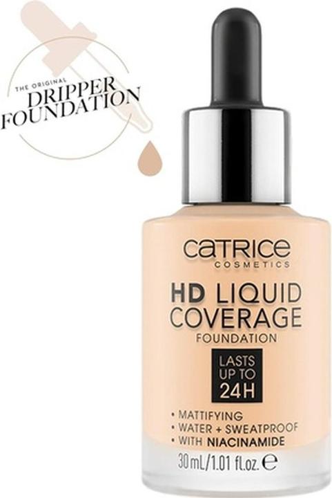 Produktbild Catrice Hd Liquid Coverage Foundation (002 Porcelain Beige)