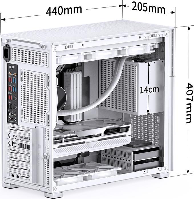 Produktbild Jonsbo D41 Mesh Screen (Mini-ITX, ATX, DTX, mATX)