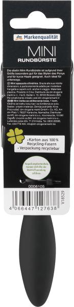 Image du produit dm ebelin Mini brosse ronde pour sèche-cheveux Tête en plastique