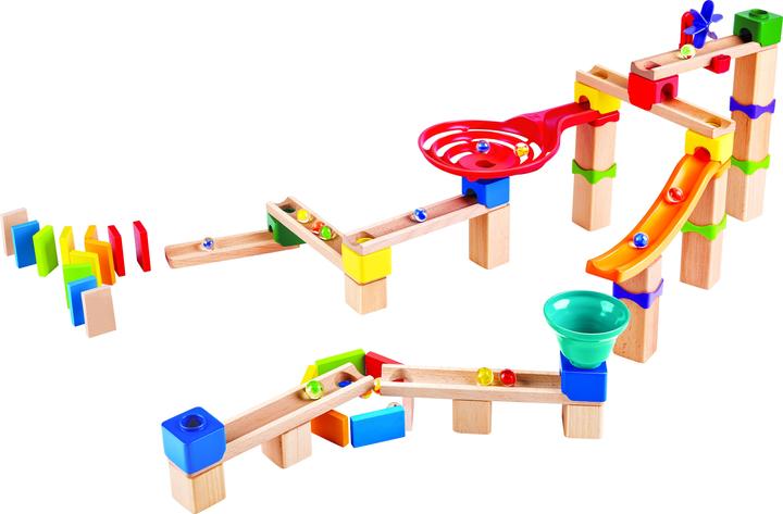 Immagine prodotto Hape Corsa veloce di biglie con domino