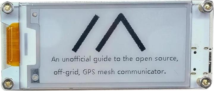 Actual product image Heltec Automation Wireless Paper ESP32-S3 E-Ink 2.13 Zoll LoRa BLE 863–870 MHz