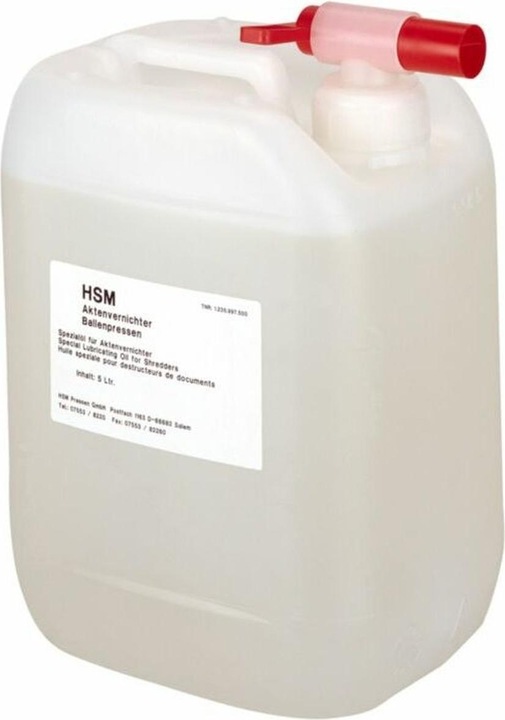 Actual product image HSM Cutting block special oil for document shredders