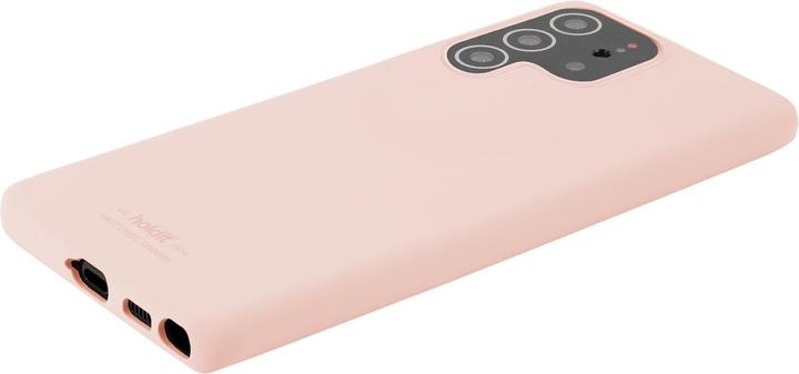 Immagine prodotto Holdit Copertura posteriore in silicone Galaxy S22 ultra rosa (Samsung Galaxy S22 Ultra)
