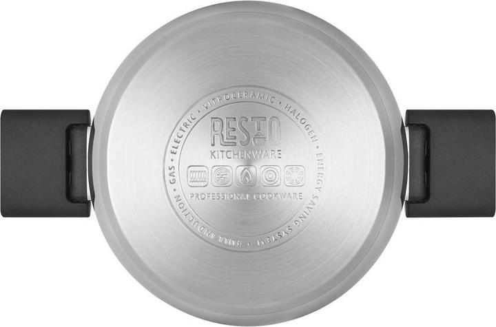 Image du produit Resto CASSEROLE D18CM 2.5L/92202 (Casserole à manche, Acier inoxydable, 18 x 10 cm)
