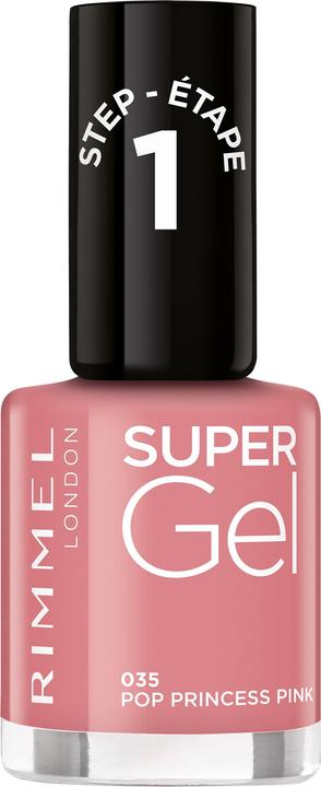 Rimmel London Rimmel - Super Gel Nail Polish 035 Pop Princess Pink (035, Colour paint)