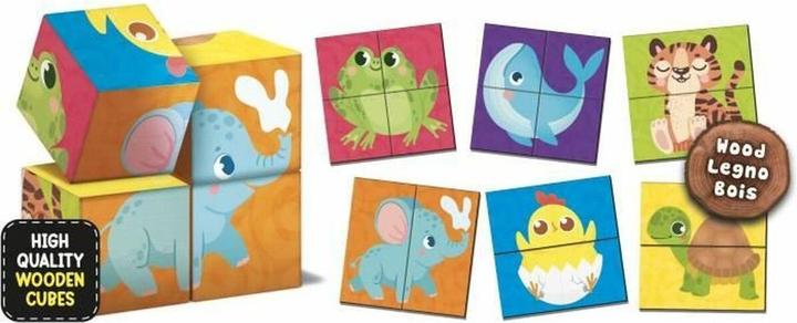 Image du produit Lisciani Montessori Cubes Et Puzzles En Bois