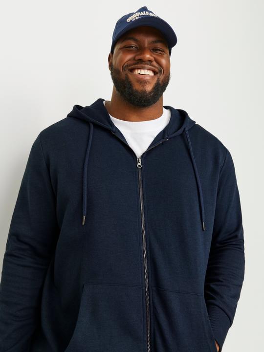 Immagine prodotto Jack & Jones Felpa con cappuccio Full Zip Plus Size (XXL)
