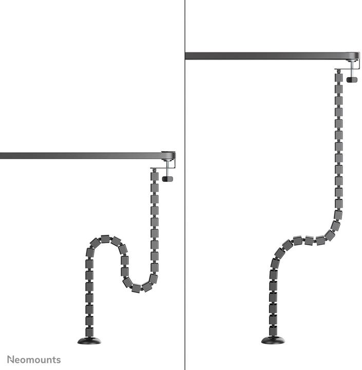 Produktbild Neomounts Kabelkanal flexibel schwarz/Klemmbefestigung (Kabelkanal, 135.70 cm)