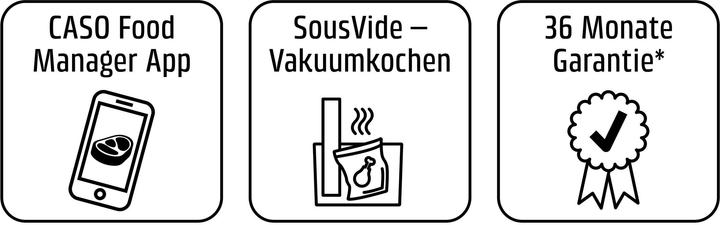 Productafbeelding Caso HC 170 Vacuüm sealer 0.75 mbar