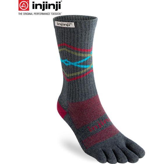 Thumbnail - Injinji, Unisex, Sportsocken, Trail Crew Xtralife (L), Grün