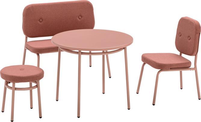 Image du produit Lifetime Kidsrooms Chill tabouret avec assise rembourrée Rose blush (Chaise haute)