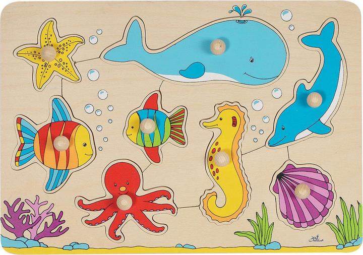 Immagine prodotto Goki Puzzle a bolle Mondo sommerso (8 pezzi)