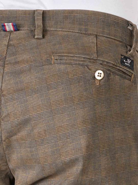Actual product image Mason's New York Chino Regular Fit Karo Sand (30)
